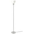 HEKTOGRAM Floor uplighter, silver-colour, white