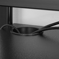 FREDDE Gaming desk, black, 140x74x73 cm