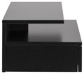 Bedside Table Ashlan, black