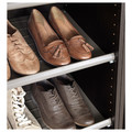 KOMPLEMENT Shoe shelf, dark gray, 75x35 cm