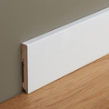 GoodHome MDF Skirting Board 16 x 100 x 2200 mm, white