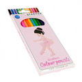 Starpak Colour Pencils 12 Colours Ballerina