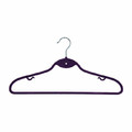 Velour Clothes Hanger Roxi 5pcs, assorted colours