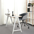 Desk Malmo, natural, white