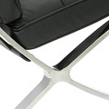 Chair BA1, leather, black