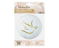 Foil Balloon Dove 36cm