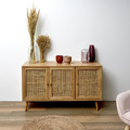 Three-Door Cabinet Bali, natural