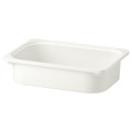 TROFAST Storage box, white, 42x30x10 cm