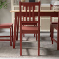 PINNTORP Chair, red stained