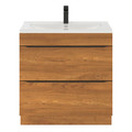 GoodHome Wash-basin Cabinet Imandra 80 cm, walnut