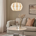 PEKTOLIT / HEMMA Pendant lamp, white