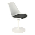 Chair Tulip Basic, white/black