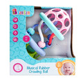 Bam Bam Musical Rubber Crawling Ball 6m+