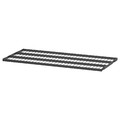 BOAXEL Wire shelf, anthracite, 80x40 cm