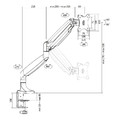 LogiLink Monitor Mount 13-32' 13-27" 9kg