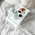 KLIPSK Bed tray, white