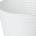 Plant Pot GoodHome 17 cm, steel, white