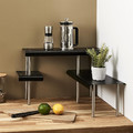 Countertop Corner Shelf Unit Angle