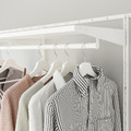 BOAXEL Wardrobe combination, white, 125x40x201 cm