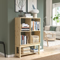 IVAR Shelving unit with underframe, 80x30x120 cm