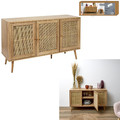 Three-Door Cabinet Bali, natural