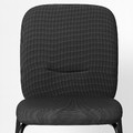 PÅBODA Chair, black/Remmarn dark grey