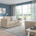 VIMLE 2-seat sofa-bed, Hallarp beige