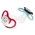 NUK Soother Pacifier Space 2pcs 18-36m, pink/blue