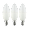 Diall LED Builb C37 E14 806lm 2700K, 3 pack