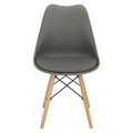 Dining Chair Norden DSW PP, dark grey