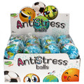 Stress Ball Globe 7cm, 1pc, 3+