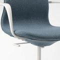 LÅNGFJÄLL Office chair with armrests