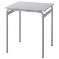 GRÅSALA Table, grey/grey, 67x67x75 cm