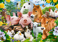 Castorland Children's Puzzle Farm Friends 60pcs 5+