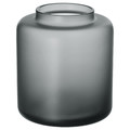 KONSTFULL Vase, grey, 10 cm