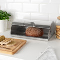 ORDNING Bread bin, stainless steel