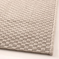 MORUM Rug flatwoven, in/outdoor, beige, 160x230 cm