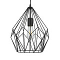 GoodHome Pendant Lamp Phobeto E27, black