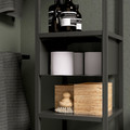 ENHET Hanging shelf insert, anthracite, 26x28x15 cm