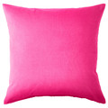 SANELA Cushion cover, bright pink, 50x50 cm