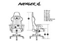 Natec Gaming Chair Fury Avenger XL