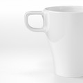 FÄRGRIK Mug, white, 25 cl