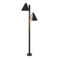 GoodHome Outdoor Lamp Eriksson M 2 x 600 lm IP44, black