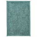 OSBYSJÖN Bath mat, turquoise, 40x60 cm