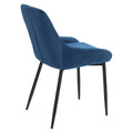 Upholstered Chair Floyd Velvet, blue