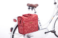 Newlooxs Bicycle Bag Forest Lilly, red