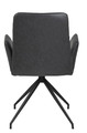 Conference Office Chair Naya, black leather