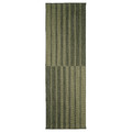 KANTSTOLPE Rug flatwoven, in/outdoor, green, 80x250 cm