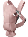 BABYBJÖRN Baby Carrier MINI Woven, Dusty Pink