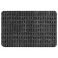 FRIKTION Door mat, grey, 38x58 cm